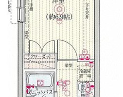 キャッスルステージ四谷　206　図面